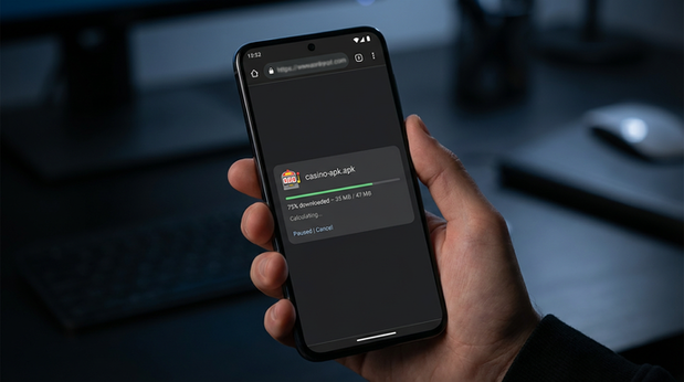 Main screen of ck999 apk page for PK players - team photo of developers in Lahore